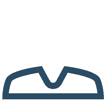 The image shows two stylized figures, one resembling a male humanoid robot with a smiling face, wearing a white lab coat with a stethoscope around its neck, and the other figure is a simplified representation of a person s head and shoulders, also in a lab coat. The figures are depicted in a digital or graphic style commonly used for icons or avatars. There is no text visible in the image.